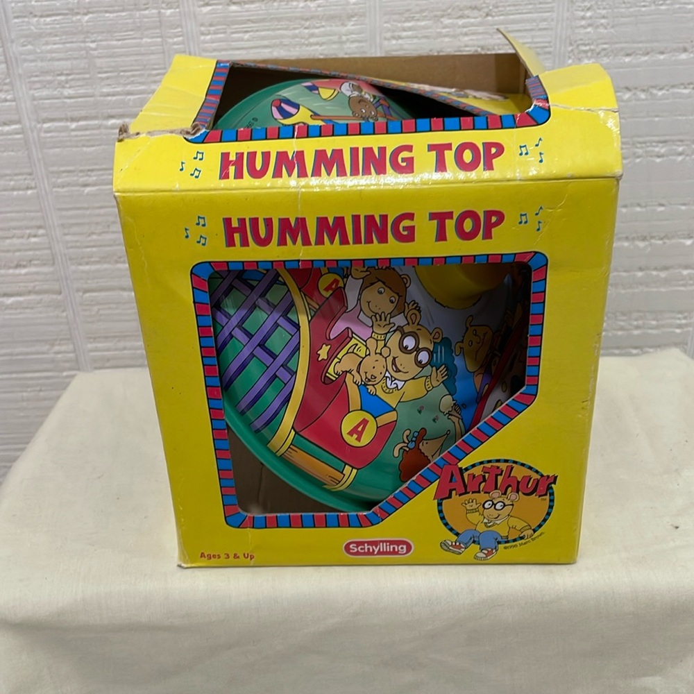 Arthur Metal Spinning Top